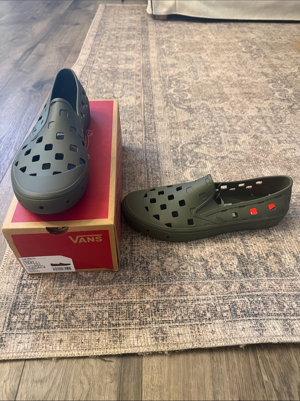 Vans Men’s Trek Slip-On Ventilated Loafers